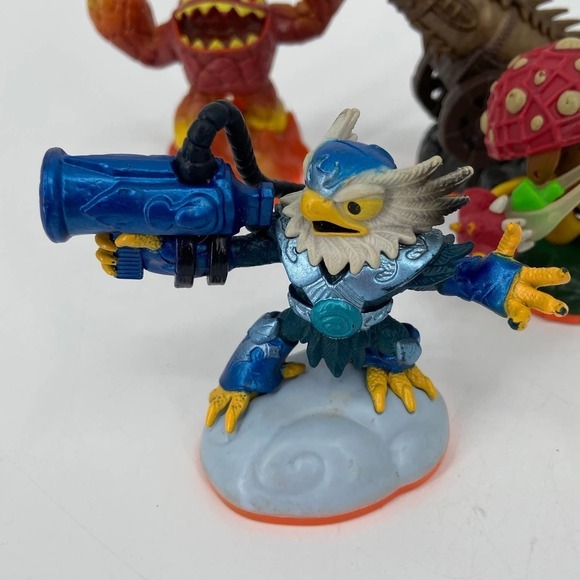 Skylander Giants Lot 4 Video Game Activision Shroomboom Eruptor Jet Vac Cannon - Picture 3 of 8